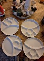 4 Gourmet borden, Ophalen, Zo goed als nieuw, Bord(en), Overige stijlen