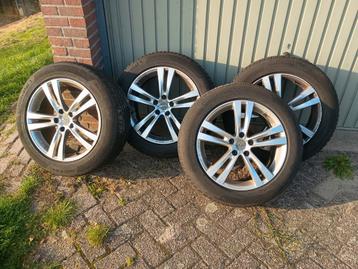 4 MAK Velgen 18 inch met Winterbanden (235/55R18) beschikbaar voor biedingen