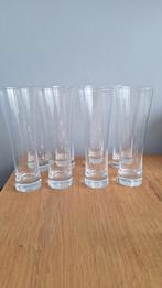 Bierglazen 8 stuks schot wiezel, Ophalen of Verzenden, Zo goed als nieuw, Bierglas
