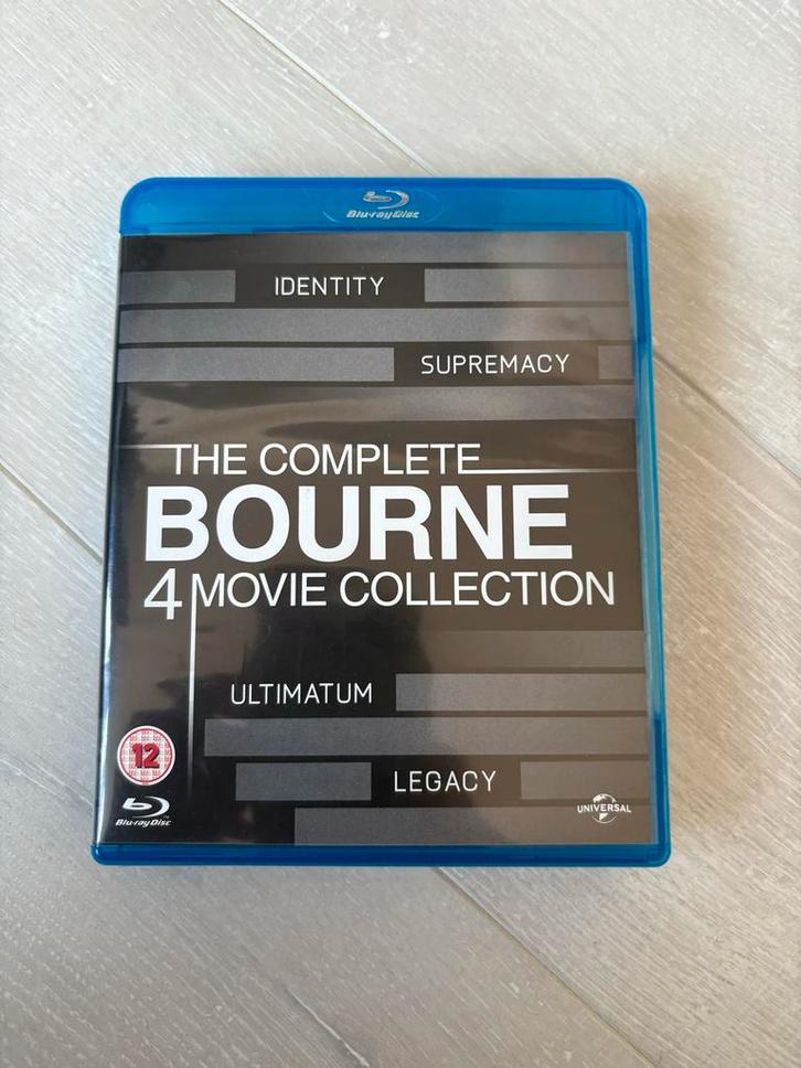 Bourne 4 Movie Collection - Blu-ray Boxset, Cd's en Dvd's, Blu-ray, Zo goed als nieuw, Actie, Boxset, Ophalen of Verzenden