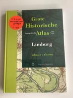 Grote historische topografische Atlas Limburg 1894-1926, Boeken, Overige atlassen, Nieuw, Ophalen of Verzenden, 1800 tot 2000