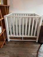 Witte Box met twee rieten manden, Kinderen en Baby's, Boxen, Ophalen, Gebruikt, Boxkleed
