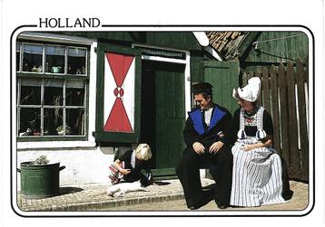 914062 Volendam klederdracht Gelopen met postzegel beschikbaar voor biedingen