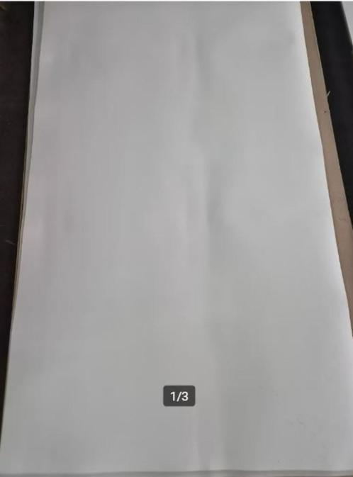 Duropal HPL fineer wit 250x125cm 0,8mm dik ( 543 ), Doe-het-zelf en Verbouw, Platen en Panelen, Nieuw, HPL, Minder dan 20 mm, Ophalen