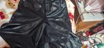 Leren broek, Ophalen of Verzenden, Zo goed als nieuw, Zwart, Lang
