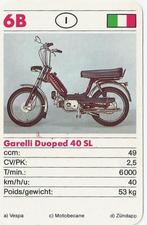 Kw562 bromfiets verzamelplaatje 6B garelli duoped 40 s l, Ophalen of Verzenden, Nieuw, Auto's