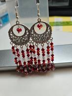 rode oorbellen, Overige materialen, Hangers, Nieuw, Rood