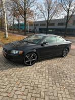 Volvo C70 2.4 140PK 2009 Zwart, Auto's, Voorwielaandrijving, C70, Zwart, Cabriolet