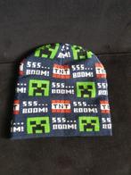 Minecraft muts beanie v.a. 10 jr.  ZGAN, Verzenden, Zo goed als nieuw, Overige maten, Muts