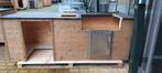 Houten Stellingkasten met metalen deuren, Ophalen, Gebruikt