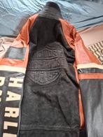 Harley davidson jas, Motoren, Ophalen of Verzenden, Tweedehands, Jas | leer