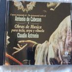 Orgel & klavecimbel - de Cabezon 1, Claudio Astronio, Verzenden, Barok, Zo goed als nieuw, Overige typen