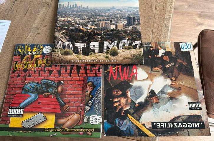 3x hiphop westcoast vinyl albums.  dr. Dre producties, Cd's en Dvd's, Vinyl | Hiphop en Rap, Zo goed als nieuw, 2000 tot heden