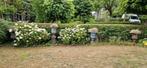 4 Gietijzeren Tuinvazen, Tuin en Terras, Ophalen, Gebruikt