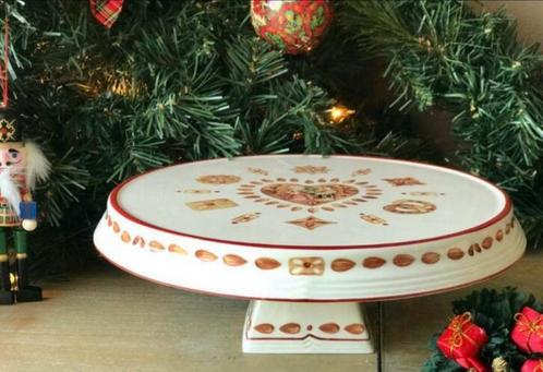 Villeroy & Boch - Kerst - Cake & Cookies - Taartschaal, Huis en Inrichting, Keuken | Servies, Zo goed als nieuw, Overige stijlen
