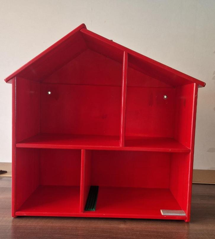 Ikea Poppenhuis/ boekenkast/ vitrinekast (Flisat), Huis en Inrichting, Kasten | Boekenkasten, Zo goed als nieuw, 50 tot 100 cm