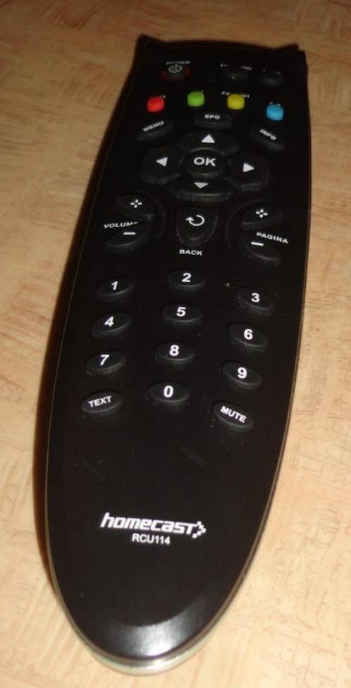 Homecast RCU114 originele afstandsbediening, Audio, Tv en Foto, Afstandsbedieningen, Gebruikt, Origineel, Ophalen of Verzenden