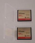 CF Compact flash 64gb Sandisk Extreme 120 mb/s, Ophalen of Verzenden, Zo goed als nieuw, 64 GB, Sandisk EXTREME