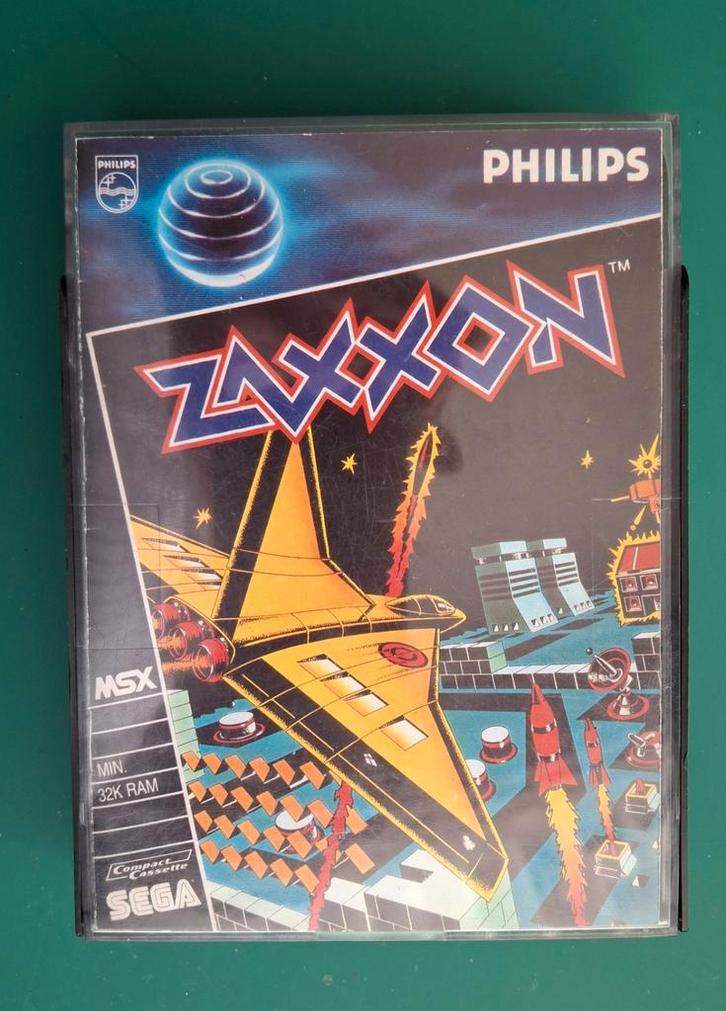Zaxxon - Philips MSX - Klassieker!, Spelcomputers en Games, Games | Overige, Gebruikt, Shooter, 1 speler, Vanaf 7 jaar, Ophalen of Verzenden