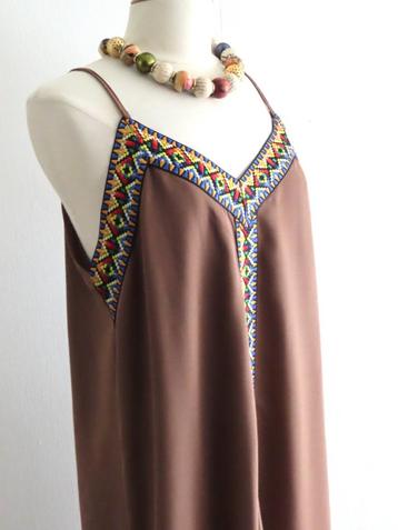 BOHO Ibiza, zomerjurk met Indian looks mt 42/44 beschikbaar voor biedingen