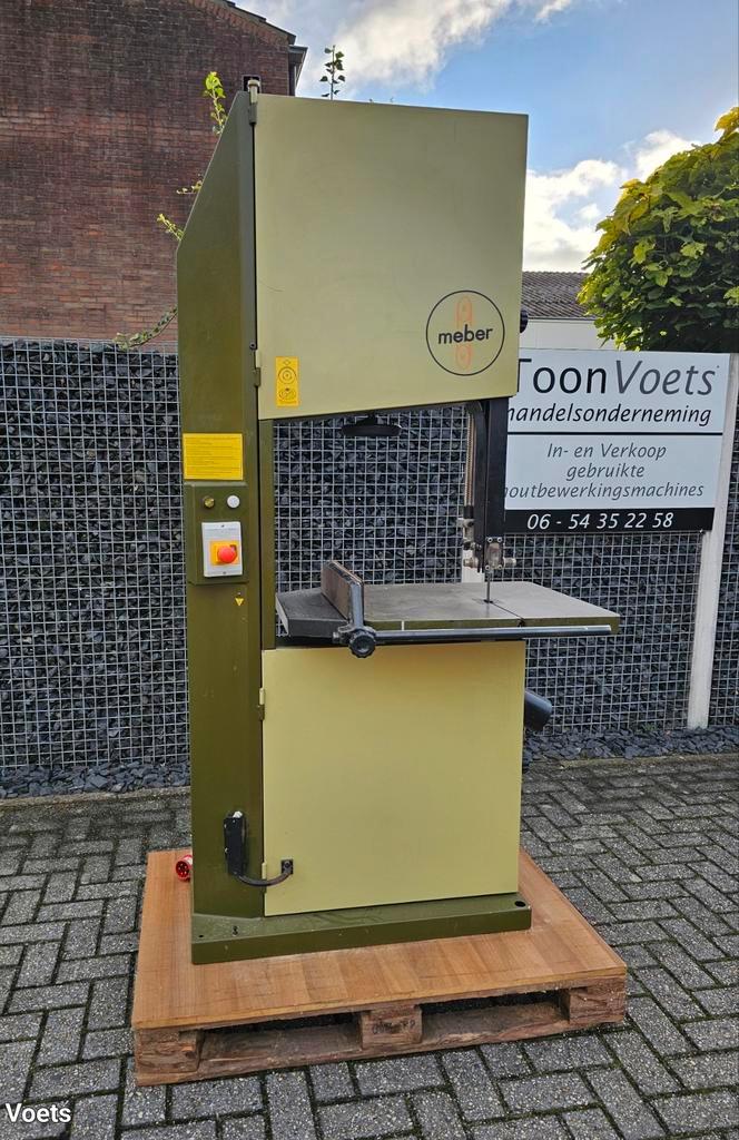 Lintzaag Meber wieldiameter 600MM Met motorrem, Doe-het-zelf en Verbouw, Gereedschap | Zaagmachines, Gebruikt, Lintzaag, 1200 watt of meer
