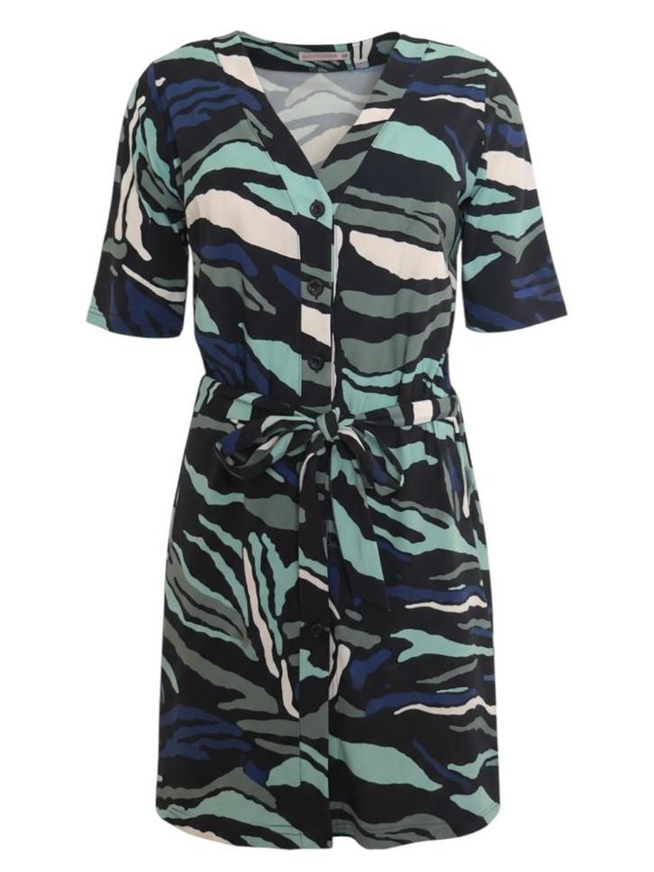 Studio Anneloes jurk M, Kleding | Dames, Jurken, Zo goed als nieuw, Blauw, Onder de knie, Ophalen of Verzenden