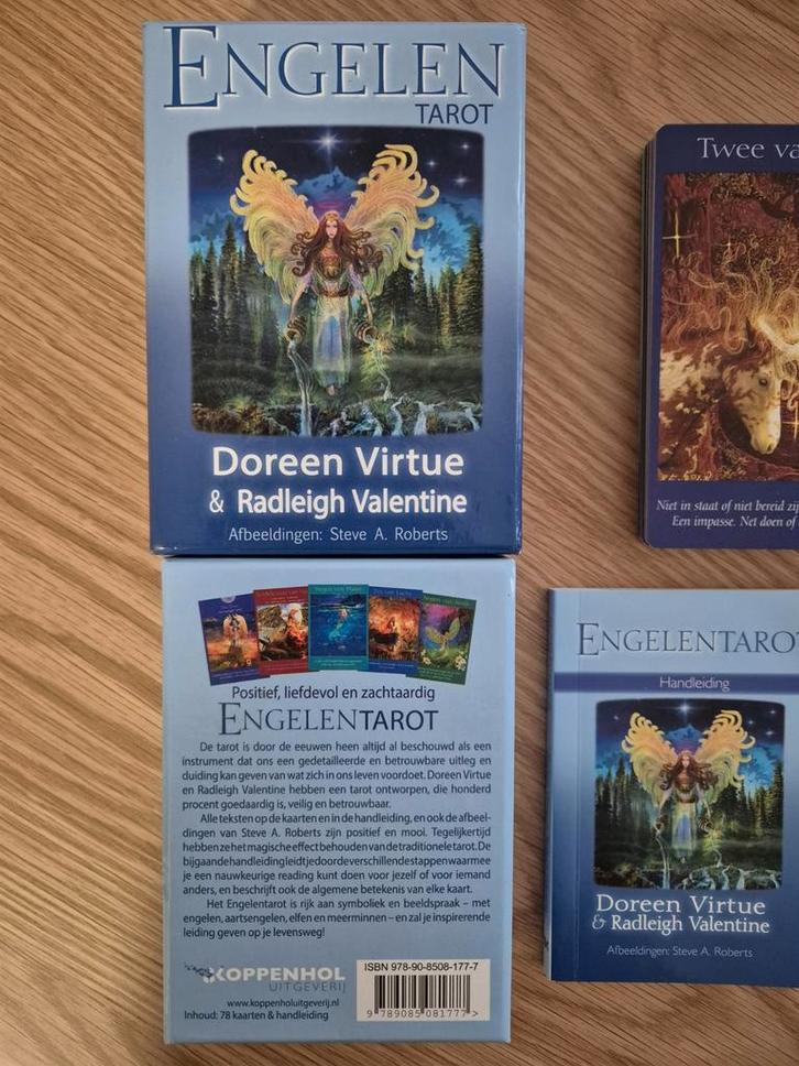 Engelen tarot Doreen Virtue, Boeken, Esoterie en Spiritualiteit, Zo goed als nieuw, Overige typen, Tarot of Kaarten leggen, Ophalen of Verzenden