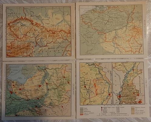 KING Kaartenset, Boeken, Atlassen en Landkaarten, Gelezen, Landkaart, Nederland, 1800 tot 2000, Ophalen of Verzenden