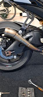 Akrapovic GP Uitlaat GSXR 600/750, Motoren, Onderdelen | Suzuki, Ophalen of Verzenden