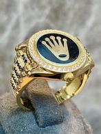 14k Gouden Rolex Ring, 20 of groter, Heer, Nieuw, Ophalen of Verzenden