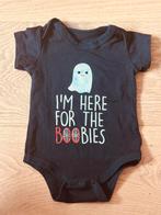 Romper Halloween 3-6 maanden i’m here for the boobies, Ophalen of Verzenden, Nieuw, Jongetje of Meisje