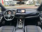 Nissan Qashqai 1.3 MHEV Xtronic Tekna Plus AUT|NAVI|CAM|PANO, 12 maanden, Blauw, Leder en Stof, Origineel Nederlands