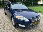 Ford Mondeo Wagon 2.0-16V Titanium, APK, Nap, ECC, Navi. Tre, Stof, Zwart, Mondeo, Blauw
