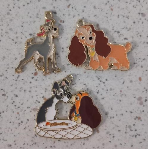 Lady en de vagebond bedel "nieuw", Hobby en Vrije tijd, Kralen en Sieraden maken, Nieuw, Bedel, Ophalen of Verzenden