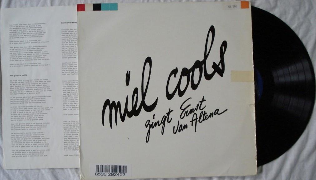Miel Cools zingt Ernst van Altena, Ophalen of Verzenden, Gebruikt, 12 inch, Overige genres