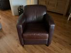 2 fauteuils in goede staat, Huis en Inrichting, Fauteuils, Ophalen, Gebruikt, 50 tot 75 cm, Leer