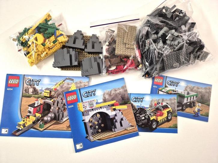 LEGO 4204 The mine | COMPLEET, Kinderen en Baby's, Speelgoed | Duplo en Lego, Gebruikt, Lego, Complete set, Ophalen of Verzenden