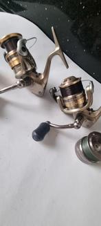 2x Shimano exage 2500 FD incl reserve spoelen, Ophalen of Verzenden, Zo goed als nieuw, Molen