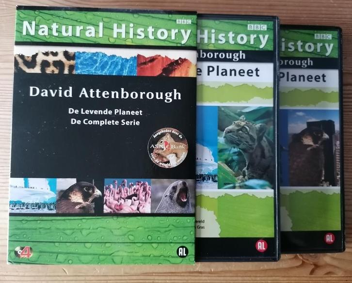 Natural History - David Attenborough - De levende planeet., Cd's en Dvd's, Dvd's | Documentaire en Educatief, Zo goed als nieuw