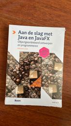 aan de slag met java en javafx, Boeken, Ophalen of Verzenden, Nieuw