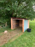 Hok van pallets met golfplaten, Dieren en Toebehoren, Stalling en Weidegang, Stalling