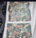 3x Placemat Dieren KAYDEN - Tijger - Kunststof - 28 x 43 cm, Ophalen of Verzenden, Zo goed als nieuw
