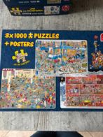 3x1000 stukjes van haasteren, Hobby en Vrije tijd, Denksport en Puzzels, Ophalen of Verzenden, 500 t/m 1500 stukjes, Zo goed als nieuw