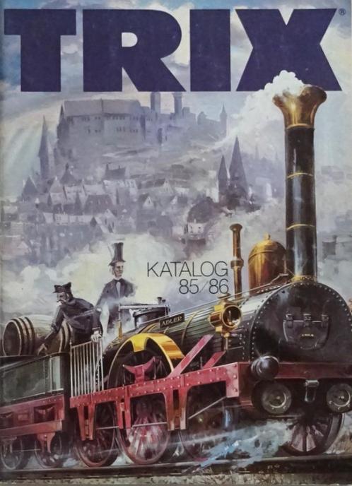 TRIX HO - MINITRIX Catalogus 1985-1986, Hobby en Vrije tijd, Modeltreinen | H0, Zo goed als nieuw, Boek, Tijdschrift of Catalogus