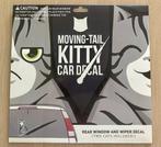 Moving-tail kitty car decal / auto sticker achterruit, Auto diversen, Autostickers, Ophalen of Verzenden