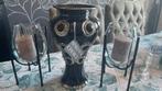 Set vaas en windlichten, Huis en Inrichting, Woonaccessoires | Kandelaars en Kaarsen, Ophalen of Verzenden, Zo goed als nieuw