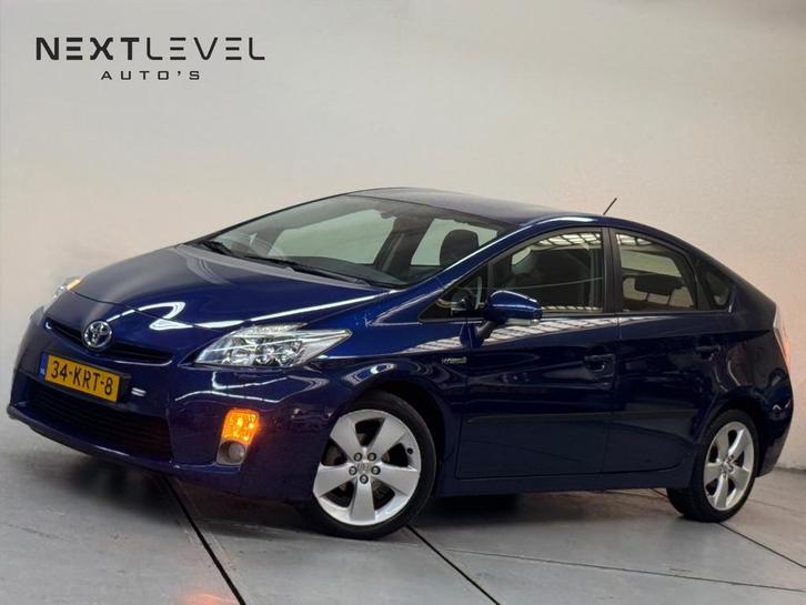Toyota Prius 1.8 Dynamic Camera Trekhaak Cruise Navigatie, Auto's, Toyota, Bedrijf, Te koop, Prius, ABS, Achteruitrijcamera, Airbags
