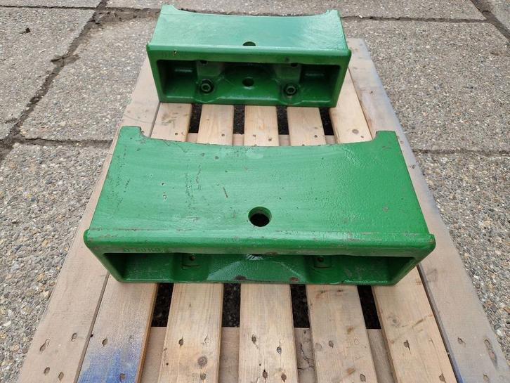 J.D. moederblokken, frontgewichten, beschermbeugel, plateau, Zakelijke goederen, Agrarisch | Onderdelen | Banden, Velgen en Assen