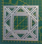 Snijmal Geometrische, Hobby en Vrije tijd, Kaarten | Zelf maken, Ophalen of Verzenden, Nieuw, Overige thema's, Pons of Mal