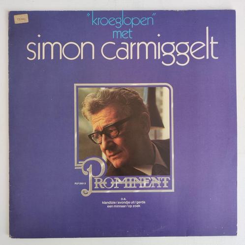 Simon Carmiggelt – ''Kroeglopen'' (Vinyl), Cd's en Dvd's, Vinyl | Nederlandstalig, Zo goed als nieuw, Overige genres, 12 inch